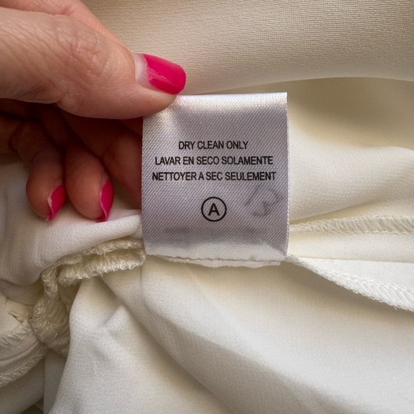 NWT Sachin & Babi Naomi Belted Halter Midi Dress in Ivory Size 12 - Picture 12 of 12